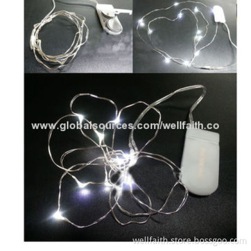 12V waterproof 5mm LED fairy string lights, RGB, with free samples